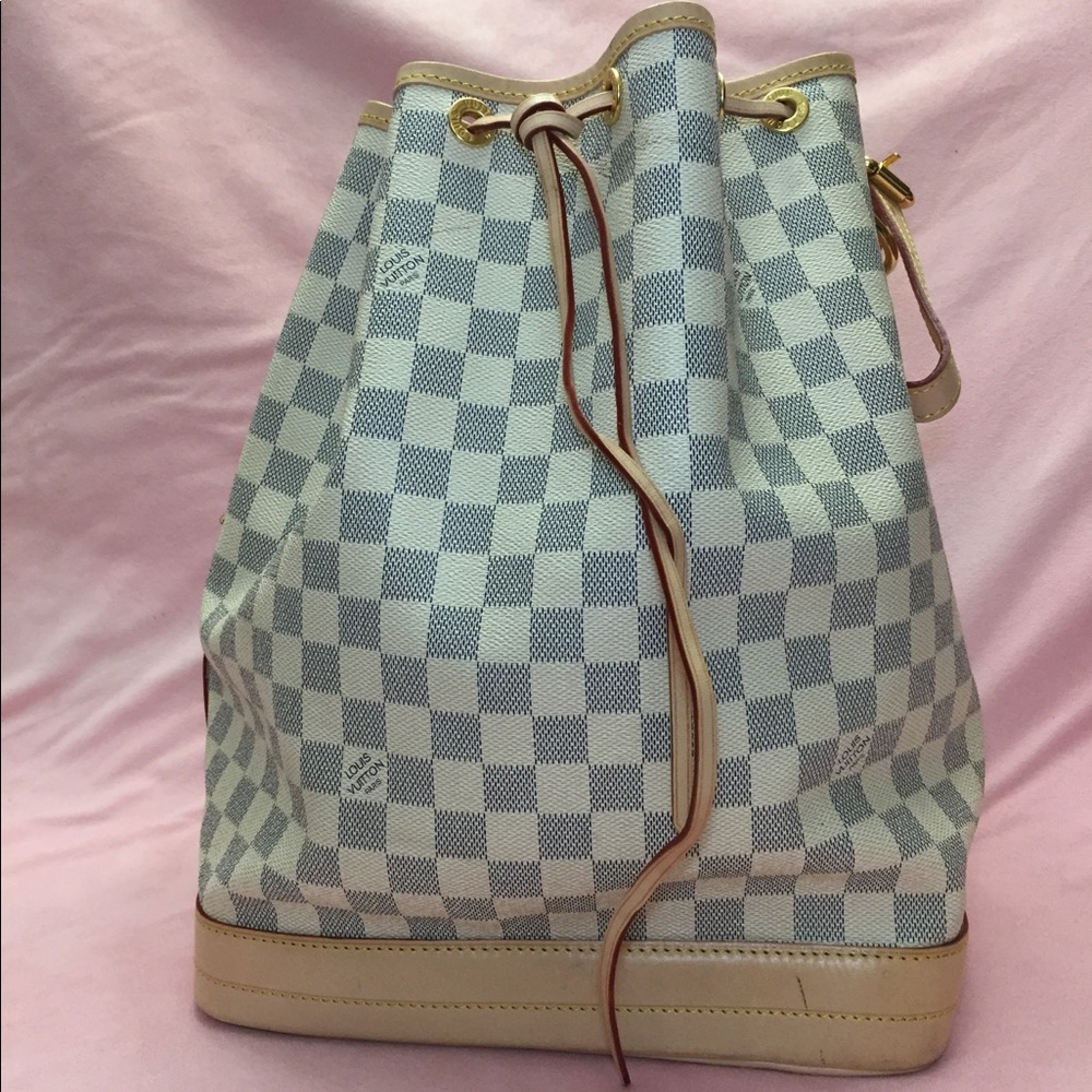 LouisTRADE  Vuitton Noe Damier Azur GM Large